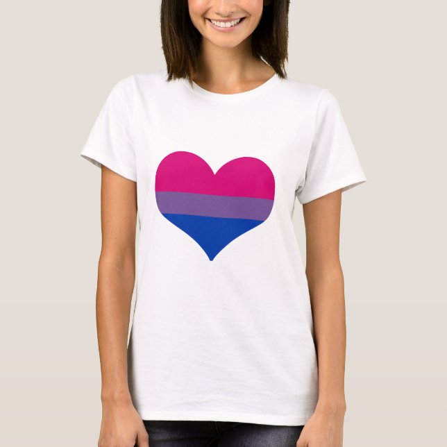 CAMISETA AMOR BISEXUAL (Frente)