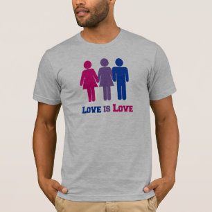 Camiseta Amor bissexual é amor