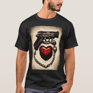 Camiseta Amor, Bloqueio e Carregado