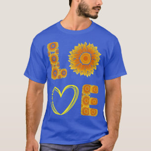 Camiseta Amor Botânico Prêmio de Girassol