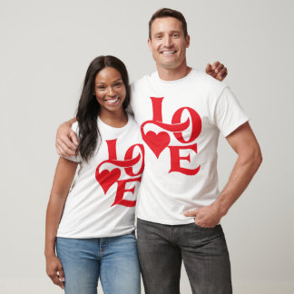 Camiseta "Amor" Branca
