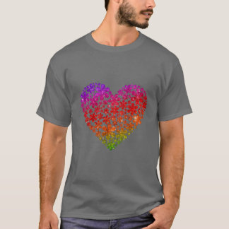 Camiseta Amor Brilhante engraçado