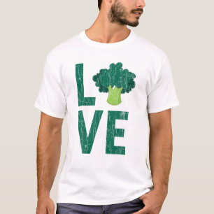 Camiseta Amor Broccoli Funny Vegan Vegetables Gr