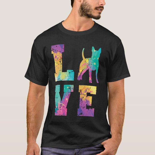 Camiseta Amor Bullterrier (Frente)