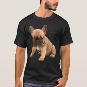 Camiseta Amor Cachorro Francês Francês Mãe Pai Cachorro Cac
