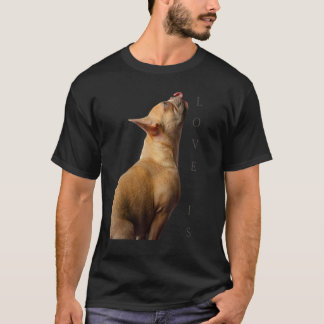 Camiseta Amor Cachorro Francês Francês Mãe Pai Cachorro Cac