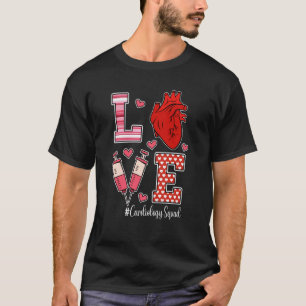 Camiseta Amor Cardiologia Cardiologista Enfermeira Valenti