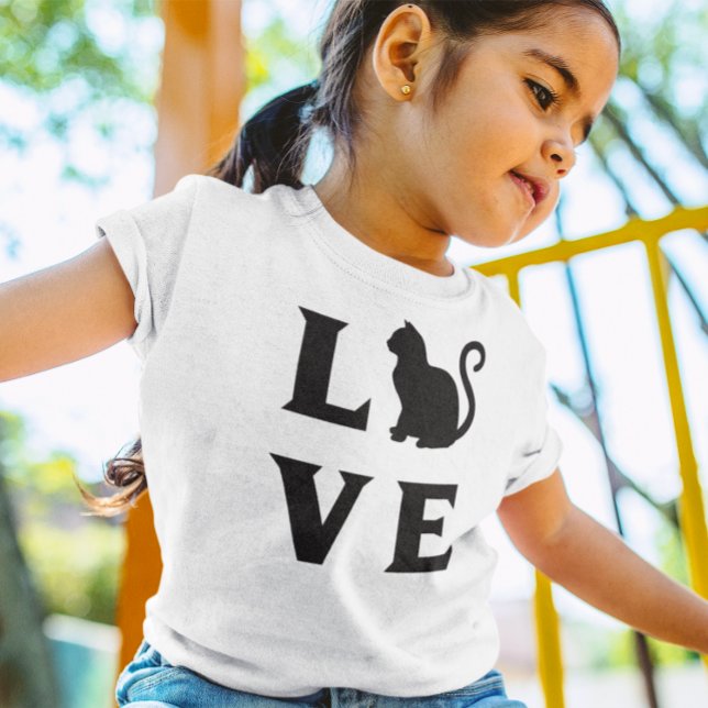 Camiseta Amor Cat (Criador carregado)