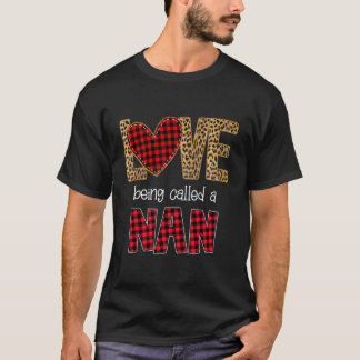 Camiseta Amor Chamado Nan Red Xadrez Shirt