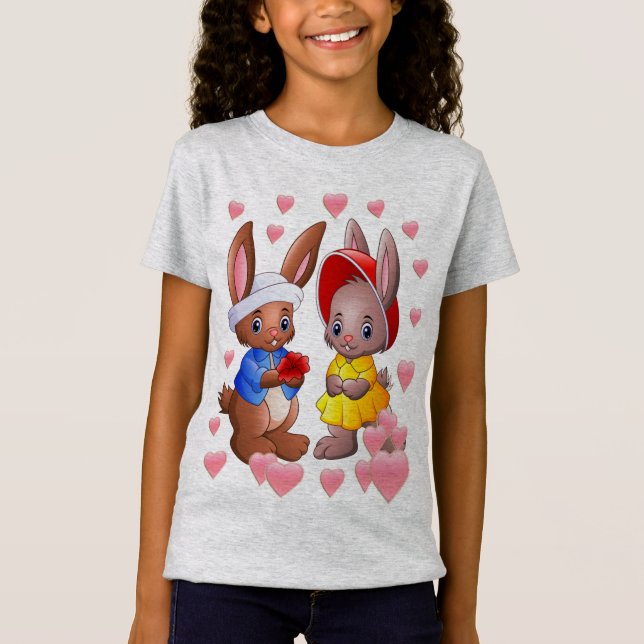 Camiseta Amor coelho (Frente)
