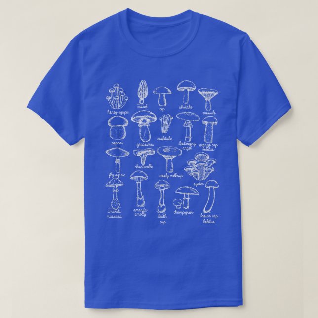 Camiseta Amor Cogumelos (Frente do Design)