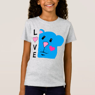 Camiseta Amor Com Bonitas Meninas De Chipmunk Tee