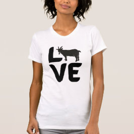 Camiseta Amor com Goat como O