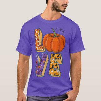 Camiseta Amor Com Halloween, Aranha, Esqueleto, Chapéu De B