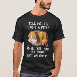Camiseta Amor Com Meu Porco Da Guiné