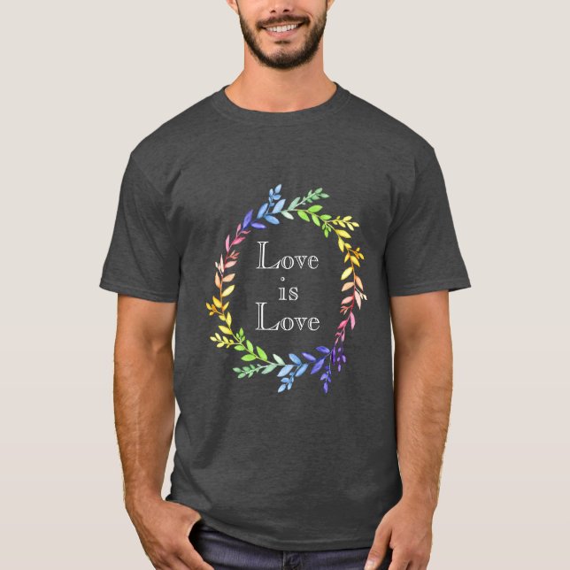 Camiseta Amor com Orgulho T-Shirt (Frente)