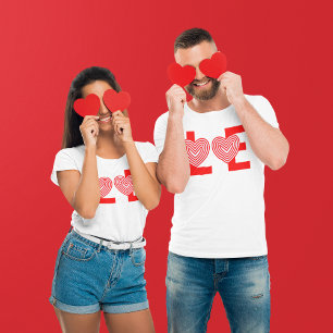 Camiseta Amor com palavra de quatro letras