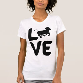 Camiseta Amor com Vaca como O