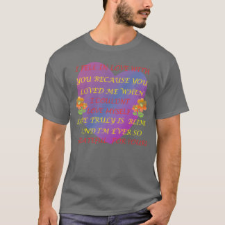 Camiseta AMOR COM VOCÊ garota