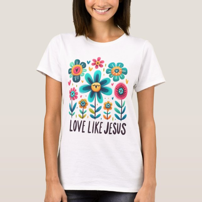 Camiseta Amor como Jesus (Frente)