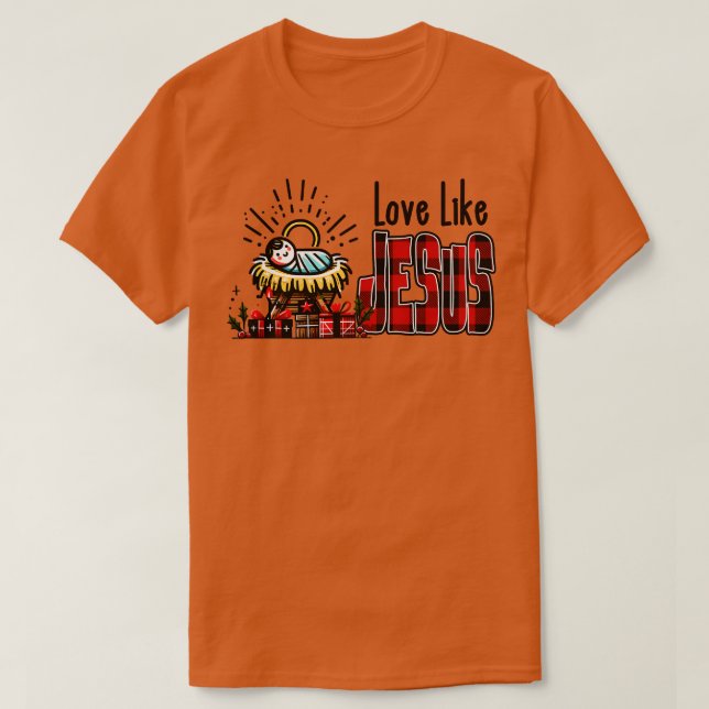 Camiseta Amor Como Jesus (Frente do Design)