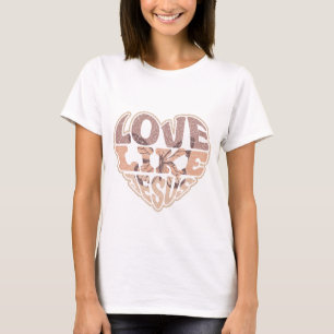 Camiseta Amor Como Jesus
