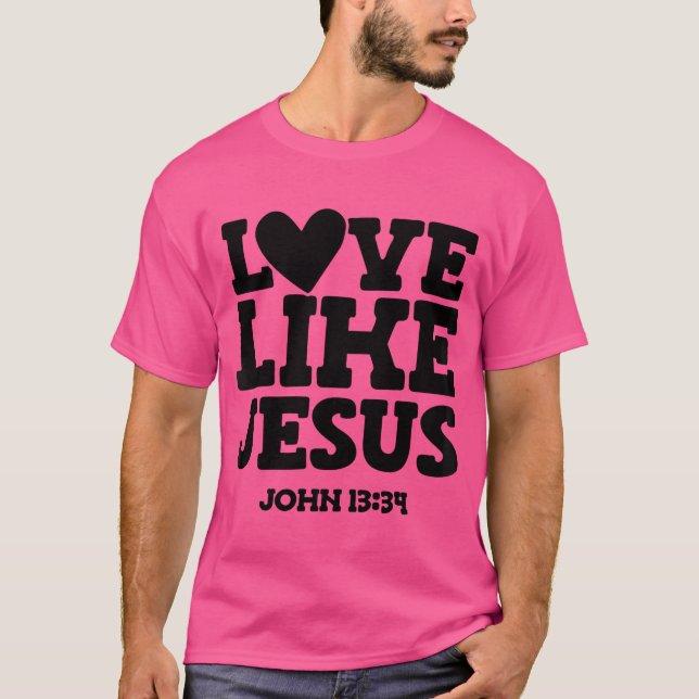 Camiseta Amor Como Jesus (Frente)
