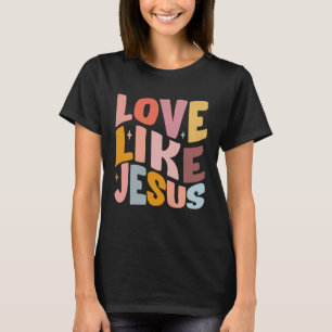 Camiseta Amor Como Jesus Bíblia Cristã Verdadeiro
