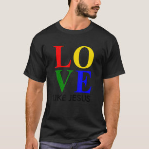 Camiseta Amor Como Jesus Cristo, Crença, Fé E