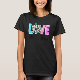 Camiseta Amor Como Jesus Cristo Fé Cristão Bíblia Deus Oraç
