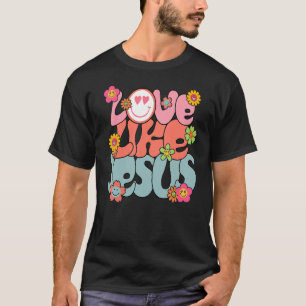 Camiseta Amor Como Jesus Deus Religioso Palavras Cristãs Em