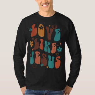 Camiseta Amor Como Jesus Deus Religioso Palavras Cristãs Em