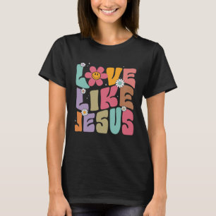 Camiseta Amor Como Jesus Deus Religioso Sobrevive Com Palav