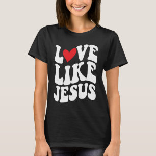 Camiseta Amor Como Jesus Fé Cristão Deus Religioso