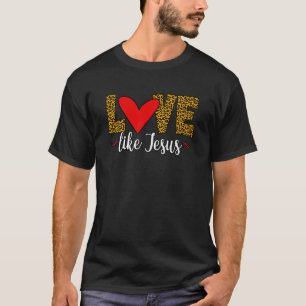 Camiseta Amor Como Jesus Igreja Religiosa Cristã