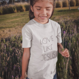 Camiseta Amor como Jesus Menina