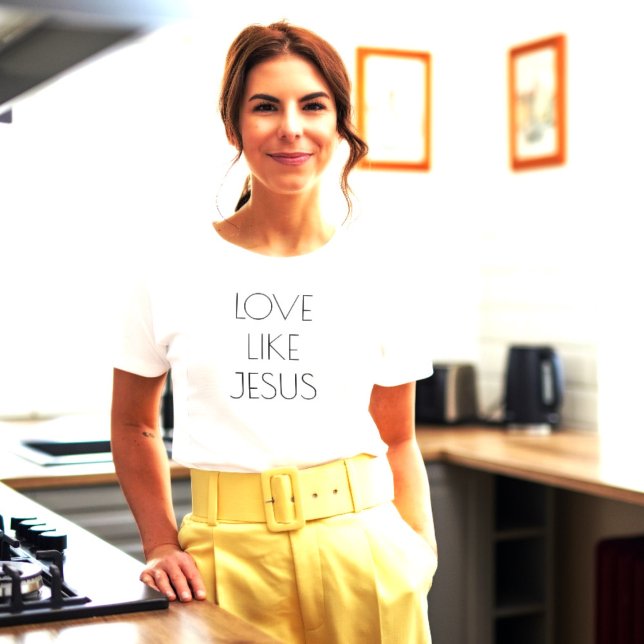 Camiseta Amor Como Jesus T-Shirt (Criador carregado)