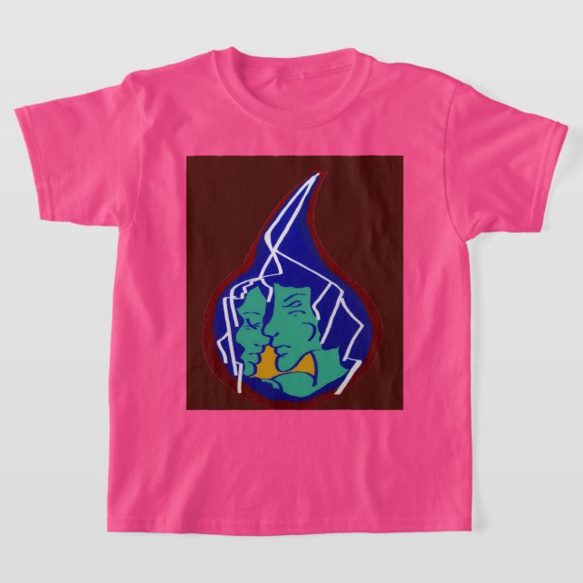 Camiseta Amor Como Relâmpago em uma Lágrima (Postura )