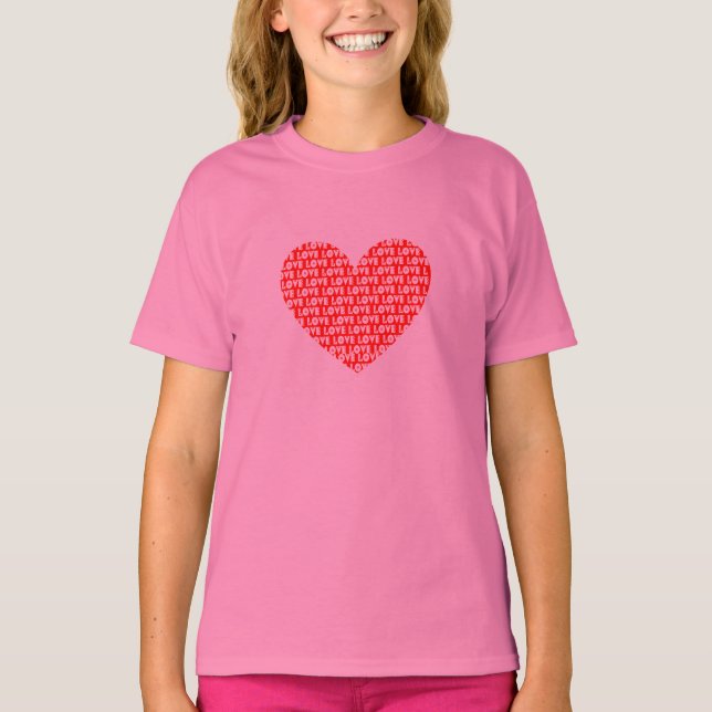 Camiseta Amor Coração (Frente)