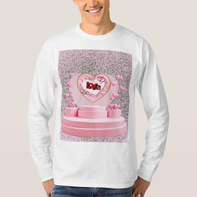 Camiseta Amor coração (Frente)