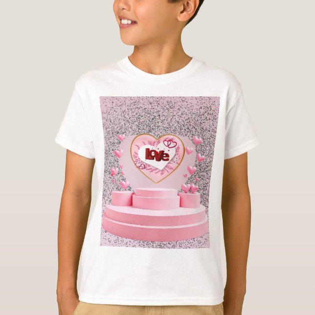 Camiseta Amor coração (Frente)