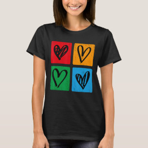 Camiseta Amor Coração Bonito Citação Amor Legal Romance