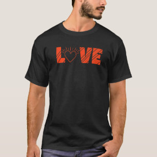 Camiseta Amor Cortando Lã De Cortar