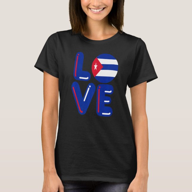 Camiseta AMOR Cuba (Frente)