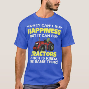 Camiseta Amor Cultivar Dinheiro Não Pode Comprar Felicidade