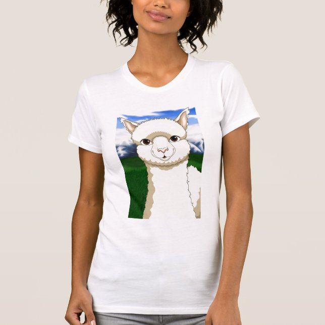 Camiseta Amor da alpaca (Frente)