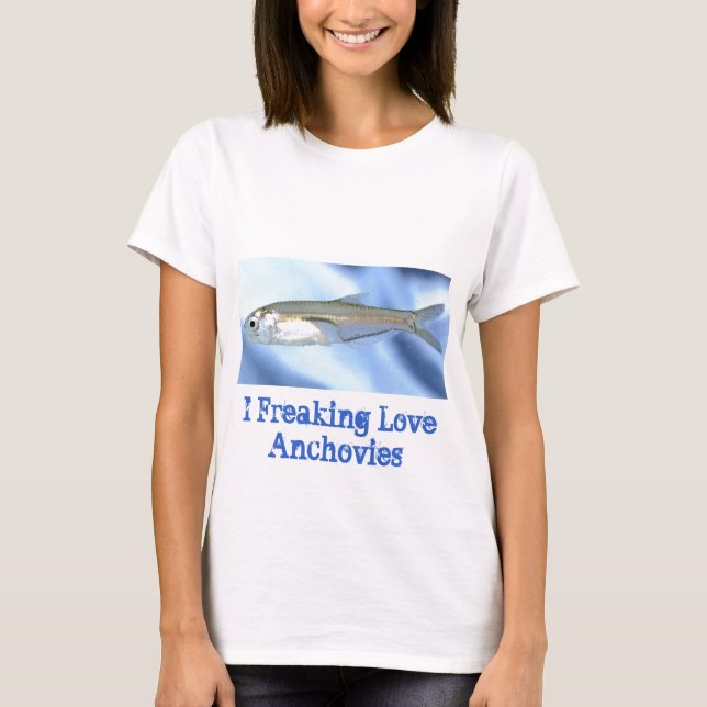 Camiseta Amor da anchova (Frente)