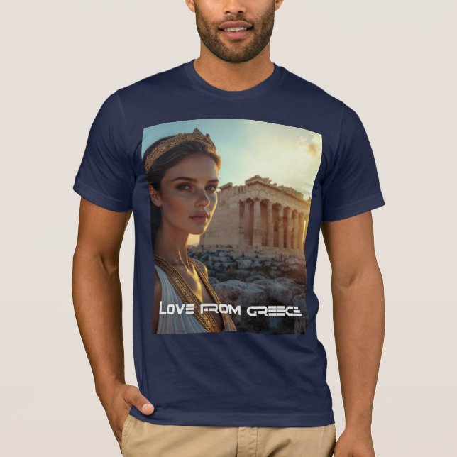 CAMISETA AMOR DA GRÉCIA (Frente)