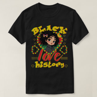 Camiseta Amor da História Negra