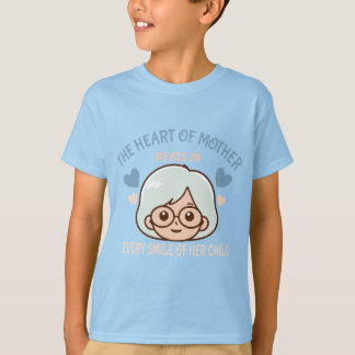Camiseta amor da mãe sentida - dia de as mães